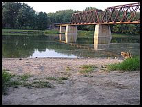 river access at Davis Ferry Park