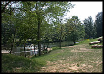 path to the river at Adams Mill