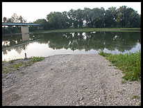 river access at Davis Ferry Park