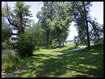 path to the river at Howard County Nature Study Area