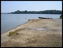 river access at Kokomo Reservoir Boat Ramp