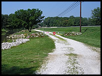 path to the river at Adams Mill