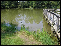 river access at Wildcat Creek Reservoir Park