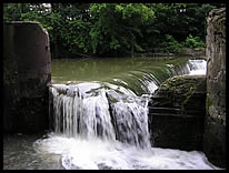 portage river right at Crystal Street Dam