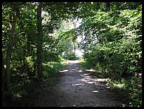 portage path around the dam